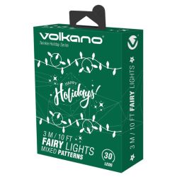 Volkano Twinkle Holiday Series Fairy Light 3M 10 Ft 30 LED