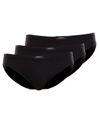 Deals on Jockey 3 Pack Plain Skants Black