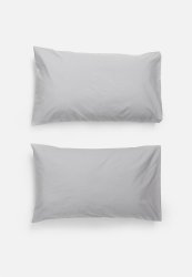 Cotton Pillowcase Set 1 - Grey