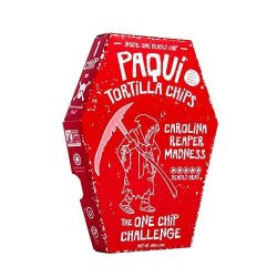 kumar Kolay gerçekleşir Shinkan  Deals on Carolina Paqui Reaper Madness One Chip Challenge Tortilla Chip |  Compare Prices & Shop Online | PriceCheck