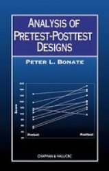 Analysis Of Pretest-posttest Designs