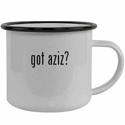 GOT Aziz? - Stainless Steel 12OZ Camping Mug Black