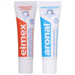 Aronal & Elmex Toothpaste Bundle 2 X 75ML