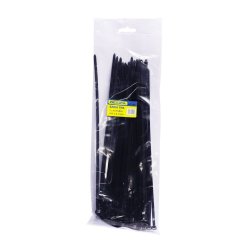 Dejuca - Cable Ties - Black - 300MM X 4.7MM - 50 PKT - 5 Pack