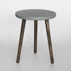 Studio Tall Concrete Side Table