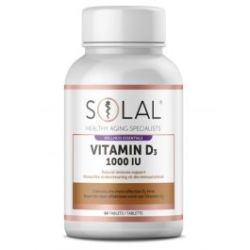Solac Solal Vitamin D3 1000 Iu 60S