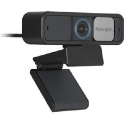 W2050 Professional 1080P Auto Focus Webcam With Narrow 93 Diagonal Field + Integrated Lens Cover Black