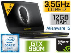 Dell Alienware 15 Core I7 Gaming Notebook