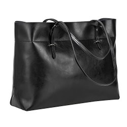 S-zone Women's Cowhide Genuine Leather Small Purse Handbag Crossbody Shoulder Bag Upgraded Version Black