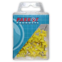 Push Pins Boxed 30 - Yellow