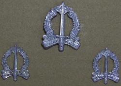 Sa Corps Of Military Police Cap And Collar Badges