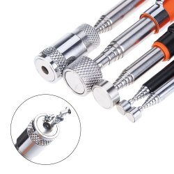 1PC 2LB Handle Magnetic Pickup Stainless Steel Antenna Retractable Suction Iron Rod Strong Magnetic Suction Rod