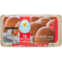Extra Large Eggs 18 Pack