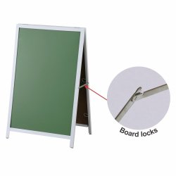 A-frame Chalk Board Steel Frame 900 600MM