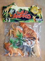 Plastic Wild Animals