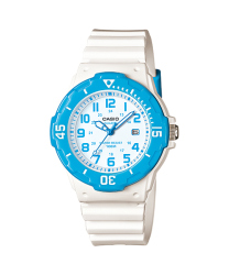 Casio Standard Collection LRW-200H Analog Watch - White And Blue