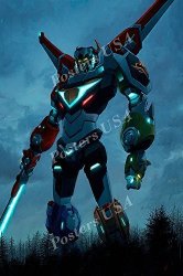 Posters USA - Voltron Legendary Defender Tv Series Show Poster Glossy Finish - TVS441 24" X 36" 61CM X 91.5CM