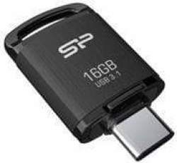 Silicon Power C10 Otg Type C 16GB Mobile Flash Drive- 1X USB 3.1 Gen 1 Type-c Port Data Transfer Speeds Up To 5GB S 16GB