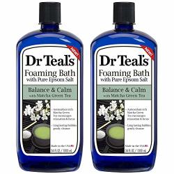 R Teal's Epsom Salt Antioxidant Rich Matcha Green Tea Foaming Bath - Balance And Calm - Pack Of 2 34 Oz Ea - Moisturize