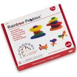 Rainbow Pebbles Activity Set 36 Pebbles & 20 Activity Cards