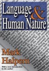 Language and Human Nature