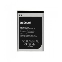 Astrum Anobp3l No Lumia 710 Bp-3l 1100mah Battery
