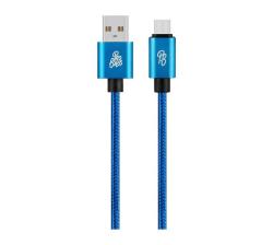 Braided Series Micro USB Cable - 1.5M - Blue