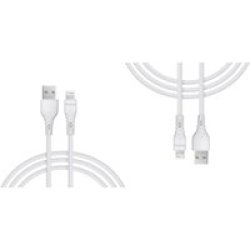 YOObao C4 Lightning To Usb-a Data & Charging Cable Dual Pack White