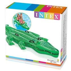 Intex Giant Gator Ride-on 80" X 45" For Ages 3+ By Intex Recreation Corp