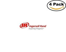 Canvasbylam Ingersoll Rand Plc 4 Stickers 4X4 Inches Car Bumper Window Sticker Decal