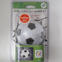 3d deco light soccer ball