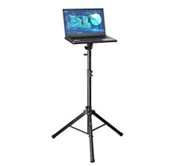 Professional Adjustable 32.3 52 Laptop Dj Mixer Tripod Stand Lightweight & Portable 15.3 X 12.2 Tilted Tri-pod Tray For Processors Audio Controllers & Tablets Raised Edges For Protection