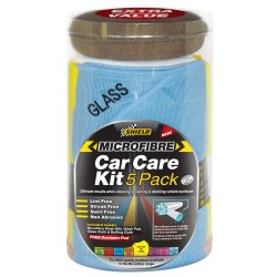 Microfibre Car Care Kit 5 Pack