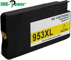 INK-Power Inkpower Generic Replacement Cartridge F6U18AE For Hp Officejet Ink Cartridge 953XL High Yield Yellow-page Yield 1600 Pages With 5% Coverage For Use With Hp