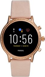 Fossil Gen 5 Julianna Stainless Steel Touchscreen Smartwatch With Speaker Heart Rate Gps Nfc And Smartphone Notifications