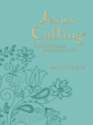 Jesus Calling - Enjoying Peace In His Presence Large Print Leather Fine Binding Large Type Edition