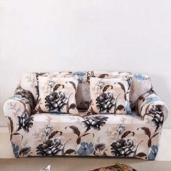 Womaco Printed Sofa Slipcover Stretch Couch Covers Sofa Cover For Loveseats & Couches - Sofa Peony Pattern