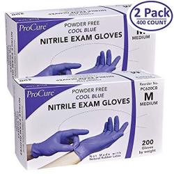 nitrile exam gloves m