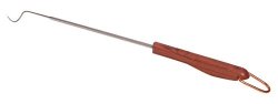 Outset 76379 Rosewood Meat Hook 12 Inch Stainless Steel