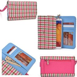 Phone Wallet Cell Phone Holder With Wrist Strap For Microsoft Lumia 650