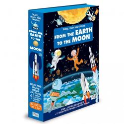 From The Earth To The Moon Puzzle And Book Set By
