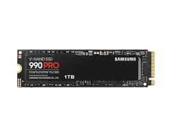 Samsung MZ-V9P1T0BW 990 Pro 1 Tb Nvme SSD - Read Speed Up To 7450 Mb s Write Speed To Up 6900 Mb s Random Read Up