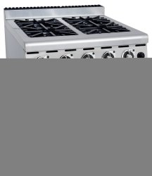 Gas Stove With Gas Oven Anvil - 4 Burner