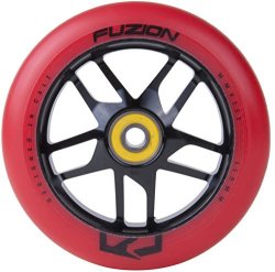 Fuzion Pro Scooters Trace Wheel Black Ano With Red