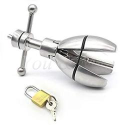 Deals on YONYI87 Locking Butt Plug Stainless Steel Stretching Anal Dilator  Plug With Lock Anal Extension Toys Dilatador Anal Beads Balls Toys |  Compare Prices & Shop Online