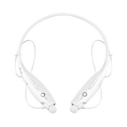 LG Tone+ Hbs-730 Wireless Bluetooth Stereo Headset With Built-in Microphone White