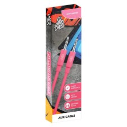Unite Series- Boxed Auxiliary Cable - Pastel Pink - 1M