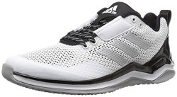 Adidas Performance Men's Speed Trainer 3.0 White metallic Silver black 4 Medium Us