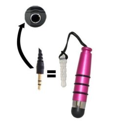 Accessory Master Touch Pen With Connector For Sony Xperia M Pink