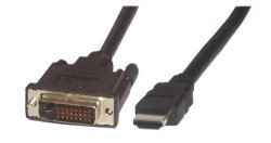 Mcl 5M HDMI Plug To Dvi-d Plug 24+1 Cable